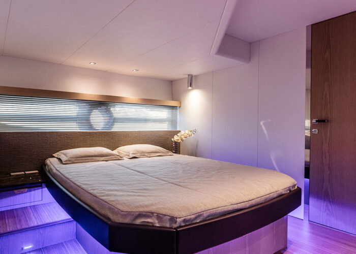 Rio Yachts 58 coupe sport  - Cabine centrale armateur